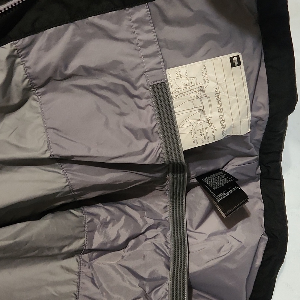 North Face 3-in-1 Coat XL 18/20 Grey Black - Picture 6 of 11